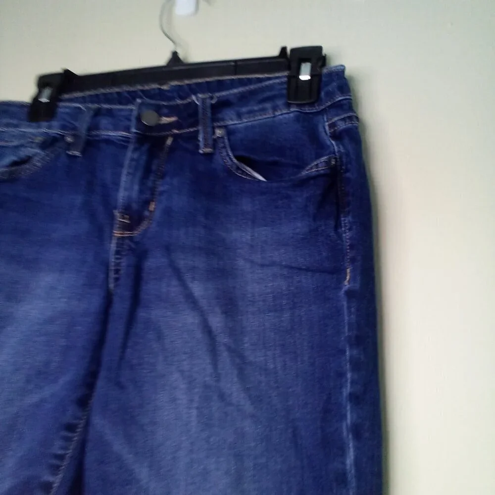 Calvin Klein Bermuda Shorts Women 27 Denim Blue